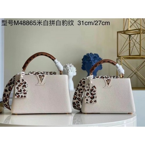 Louis Vuitton CAPUCINES PM M48865 alb