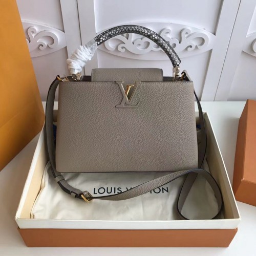 Louis Vuitton CAPUCINES PM M52386 gri