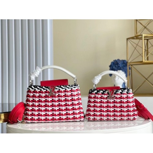 Louis Vuitton CAPUCINES MINI M94519 roșu