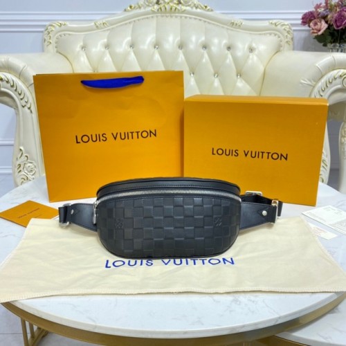 Geantă Louis Vuitton din pânză M40298 NEGRU