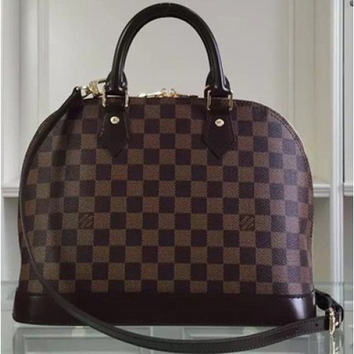 Geanta Louis Vuitton Damier Ebene Canvas ALMA MM N41247