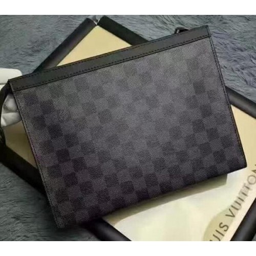 Geantă de toaletă Louis Vuitton Damier Graphite Canvas 26 N41696