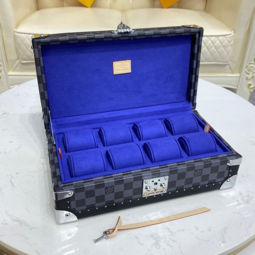 Louis Vuitton Damier Graphite pânză 8 CAZ CEAS M47641 albastru