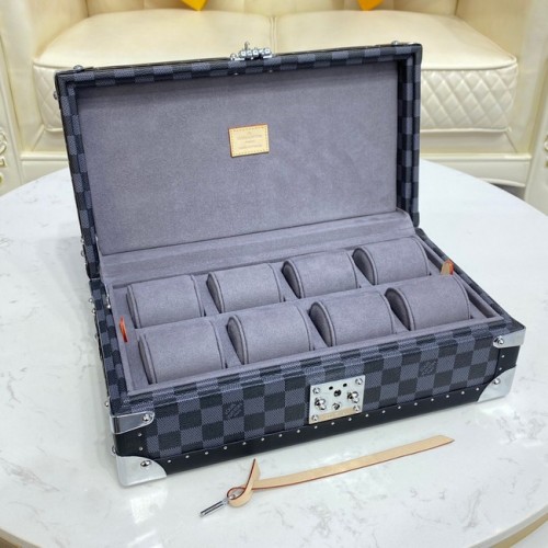 Louis Vuitton Damier Graphite pânză 8 CAZ CEAS M47641 gri