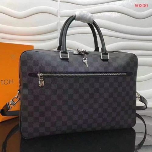 Louis Vuitton Mâner dublu GRAND SAC M50200 negru