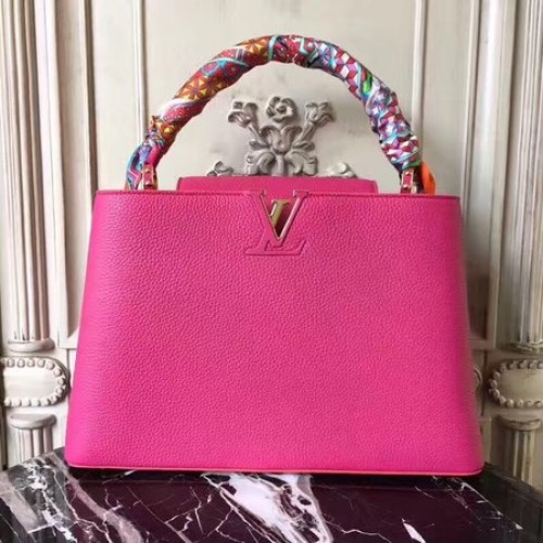Genți Capucines Elegante Louis Vuitton MM M41813 Rose