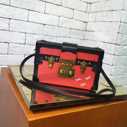 Geantă Louis Vuitton Epi Leather PETITE MALLE M54650 Roșu
