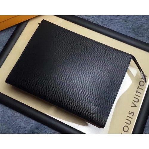 Louis Vuitton Geantă de toaletă din piele Epi 26 M41367 Negru