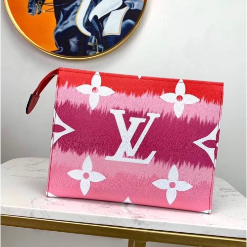 Louis Vuitton Escale Poche Toilette 26 M69136 Roșu
