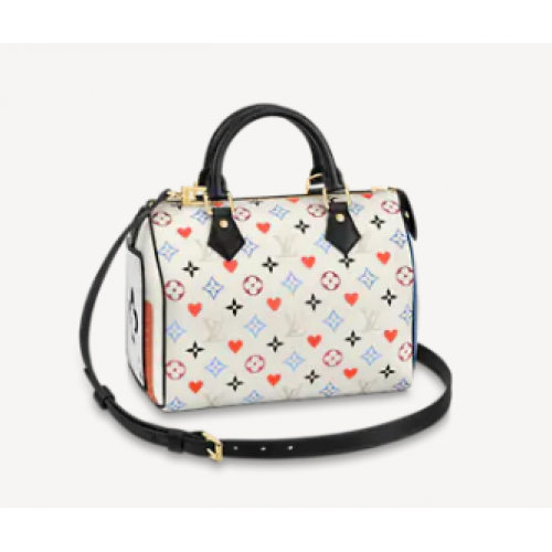 Louis Vuitton GAME ON SPEEDY BANDOULIERE 25 M57466 alb