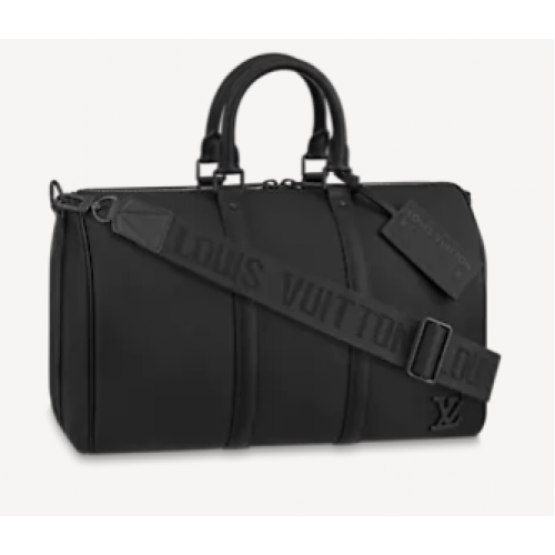 Louis Vuitton Geantă KEEPALL BANDOULIERE 40 M57088 neagră