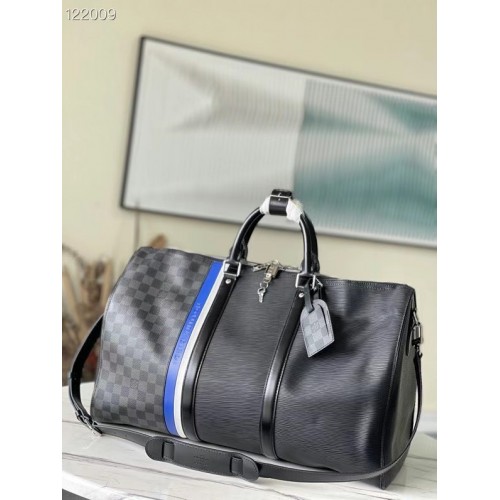 Louis Vuitton KEEPALL BANDOULIERE 45 M56660 NEGRU