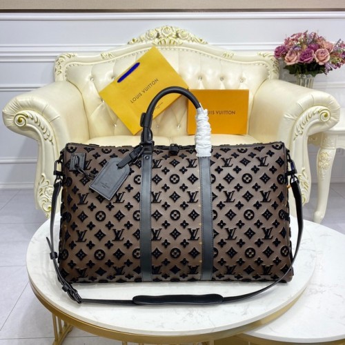 Louis Vuitton KEEPALL BANDOULIERE 50 M45069 maro închis
