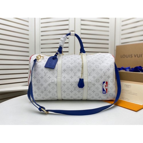 Louis Vuitton Geantă KEEPALL M41416 M41414 Alb