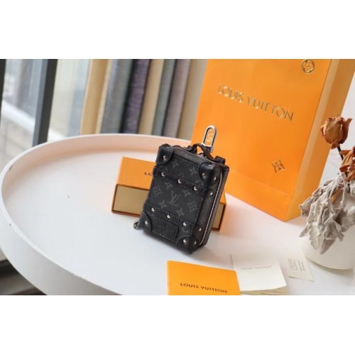 Louis Vuitton GENȚĂ KIRIGAMI POUCH BAG CHARM ȘI PORTCHEI M80221 negru