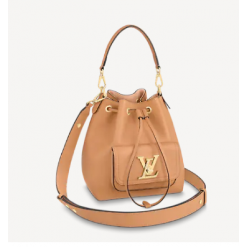Louis Vuitton Geantă LOCKME BUCKET M57687 Arizona Bej