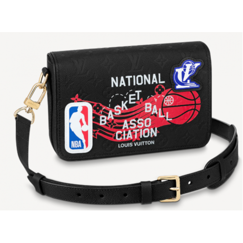 Louis Vuitton Louis VuittonXNBA STUDIO MESSENGER M58498 negru