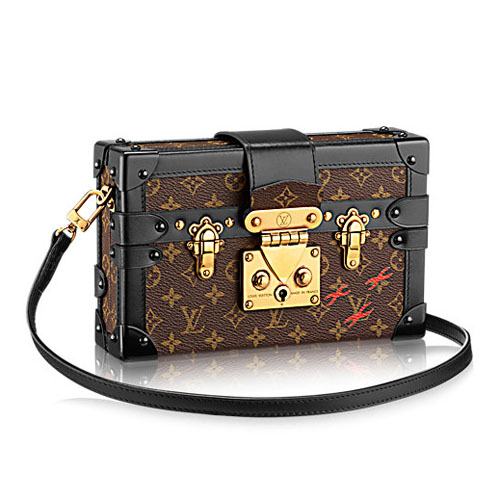 Geantă Louis Vuitton M40273 Petite Malle Monogram Canvas