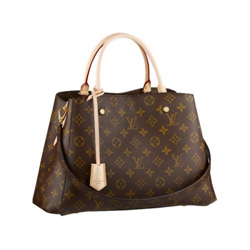 Geantă Louis Vuitton M41056 Monogram Canvas Montaigne MM