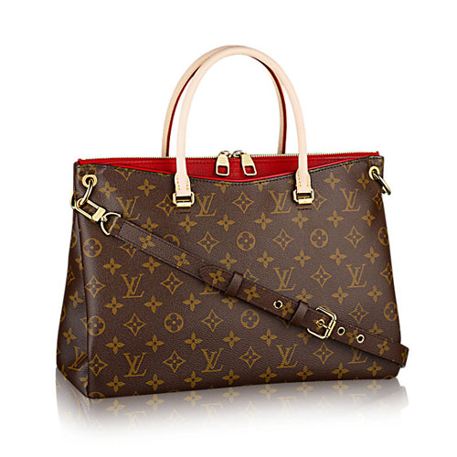 Geantă Louis Vuitton M41175 Monogram Canvas Pallas Cerise