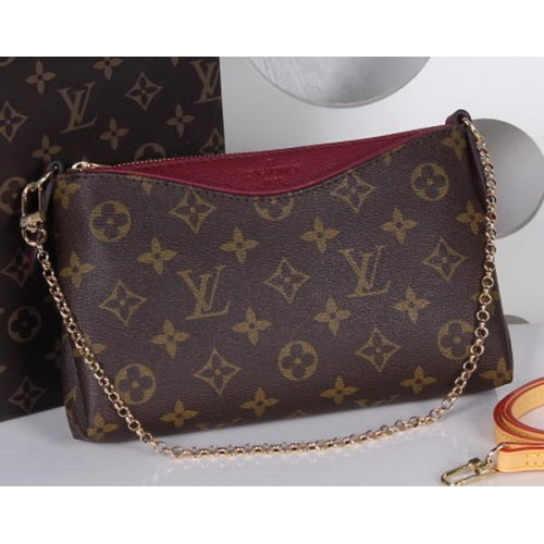 Louis Vuitton M41638 Monogram Canvas PALLAS CLUTCHES Purple