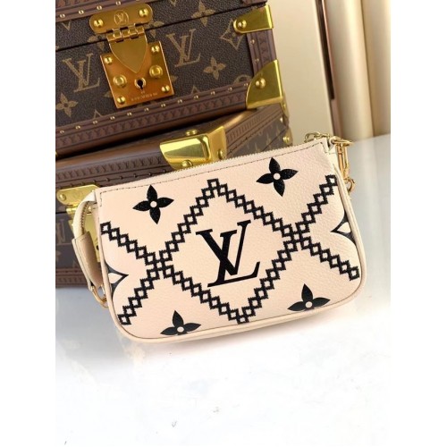 Louis Vuitton PUȘETĂ MINI ACCESORII M81140 alb