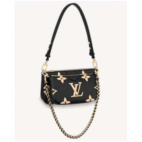 ACCESORII Louis Vuitton MULTI POCHETE M45777 Black&Cream