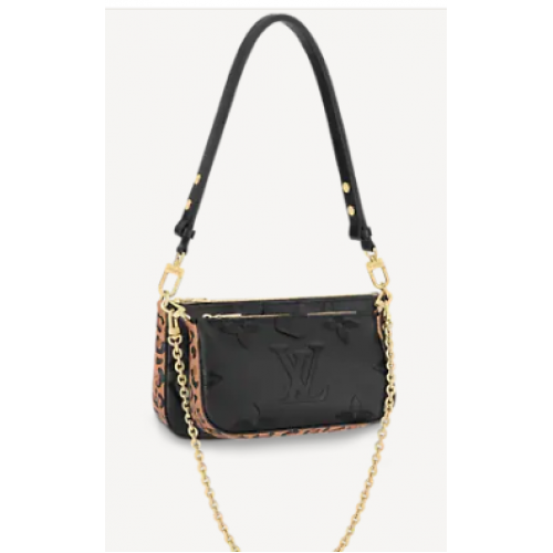 Louis Vuitton PUNGĂ MULTIPLA ACCESORII M58520 Negru