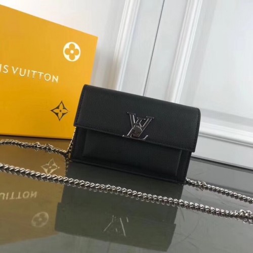 Louis Vuitton MYLOCKME BB CHAIN LOUISE M63471 negru