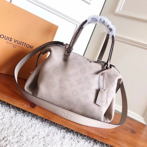 Geanta ASTERIA din piele Louis Vuitton Mahina M54672 OffWhite