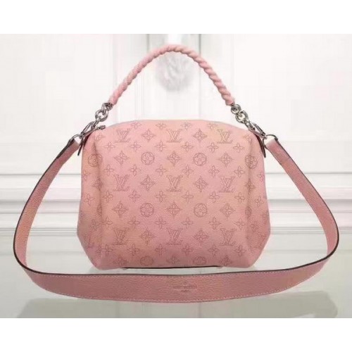 Geantă Louis Vuitton Mahina din piele BABYLON CHAIN BB M51223 roz