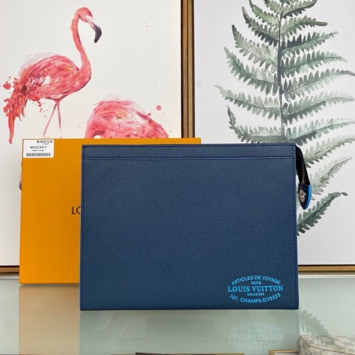 Louis Vuitton Malletier POCHETTE VOYAGE MM M30397 Albastru închis