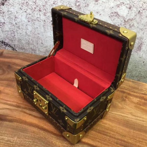 Louis Vuitton Mini Monogram Canvas Treasure Box 40665 Roșu