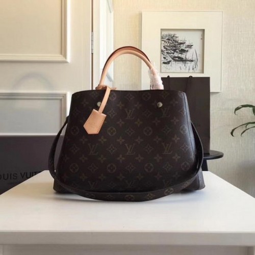 Geantă Louis Vuitton Monogram Canvas Montaigne MM M41056