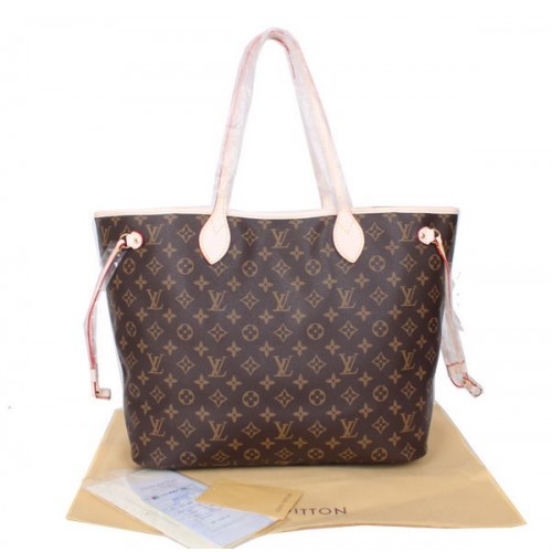 Geantă Louis Vuitton Monogram Canvas Neverfull GM M40991 Fuchsia