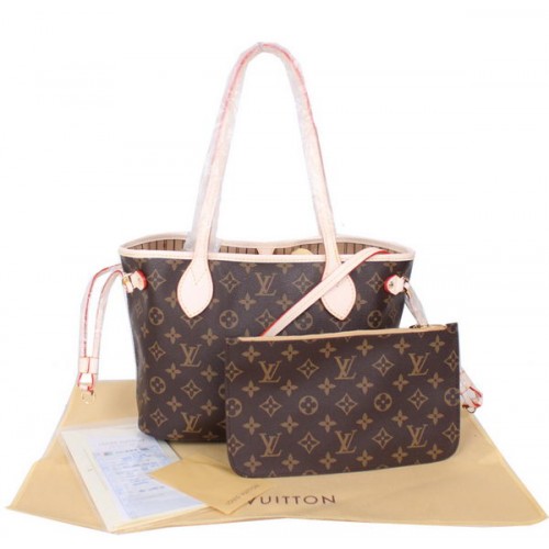 Louis Vuitton Monogram Canvas Neverfull PM M41000 Bej