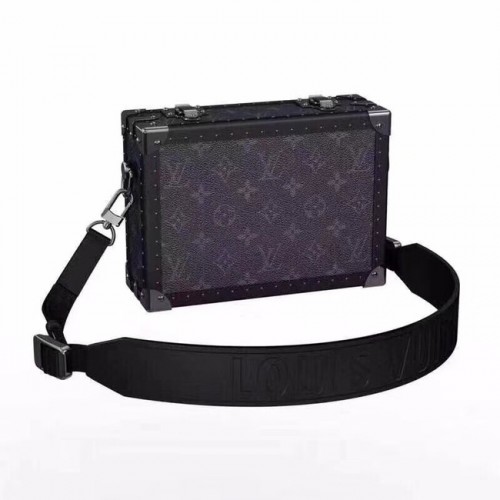 Geantă Louis Vuitton Monogram Canvas PETITE MALLE M20101 neagră