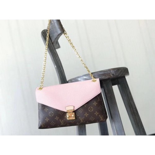 Geantă Louis Vuitton Monogram Canvas Pallas Chain Cerise M41201 Pink