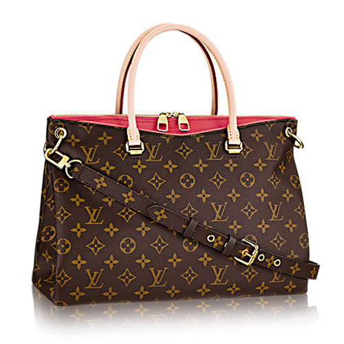 Geantă Louis Vuitton Monogram Canvas Pallas M40466 Dahlia