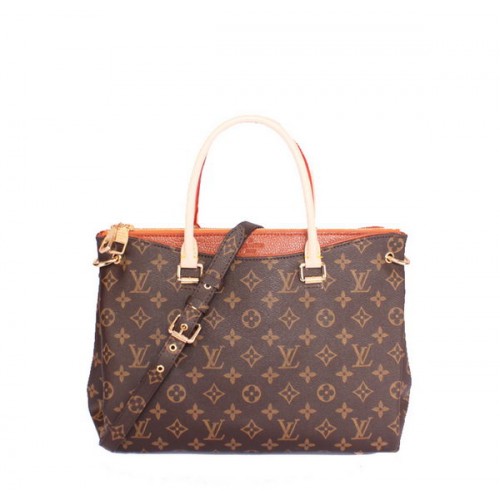 Geantă Louis Vuitton Monogram Canvas Pallas M40908 Portocalie