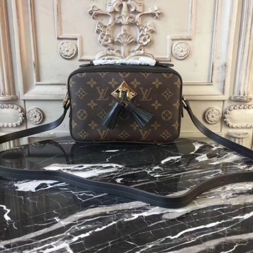 Geantă de umăr Louis Vuitton Monogram Canvas 44258 Negru