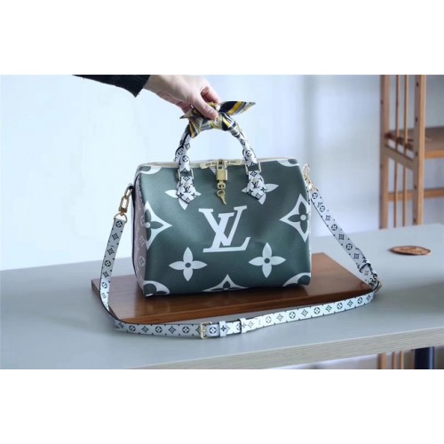 Geantă Louis Vuitton Monogram Canvas Speedy 30 M40391 verde