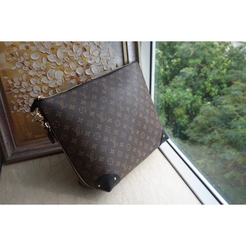 Sac Louis Vuitton Monogram Canvas Triangle Softy M41130 Negru