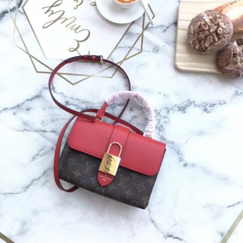 Louis Vuitton Monogram Canvas original M43129 roșu