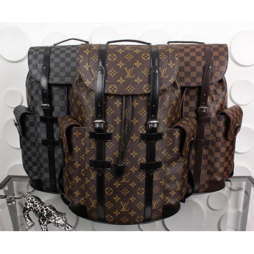 Monograma Louis Vuitton Damier Ebene Grafit CHRISTOPHER PM M43735