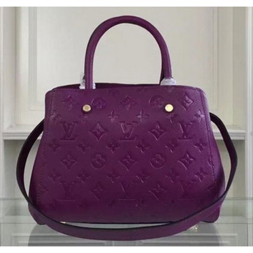 Geantă Louis Vuitton Monogram Empreinte Montaigne BB M50665 Mov