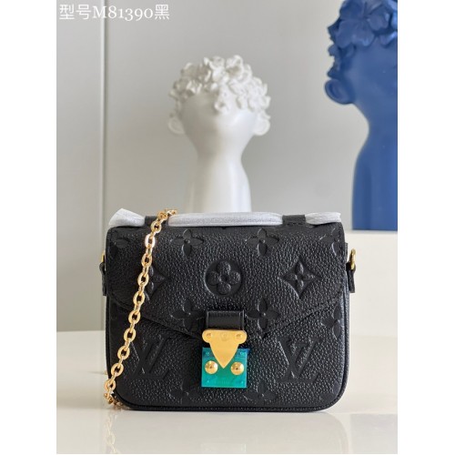 Louis Vuitton Monogram Empreinte METIS POUCH BB M81390 negru
