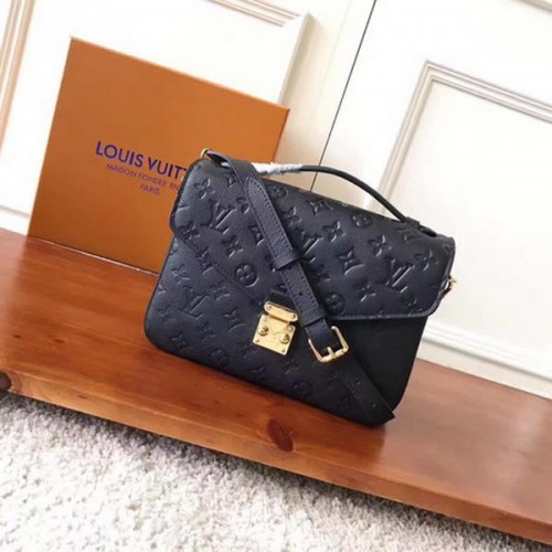 Louis Vuitton Monogram Empreinte Pochette Metis M41488 Negru