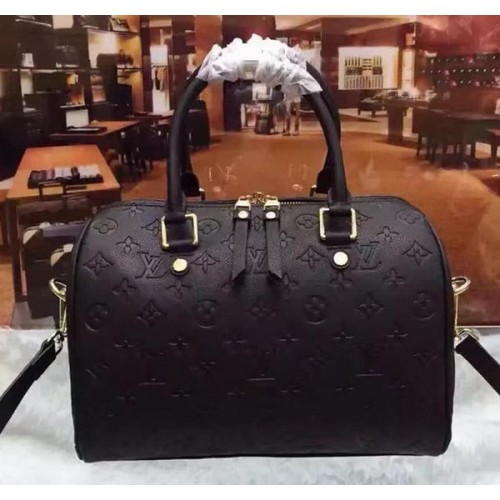 Geanta Louis Vuitton Monogram Empreinte Speedy 30 M40762 Negru