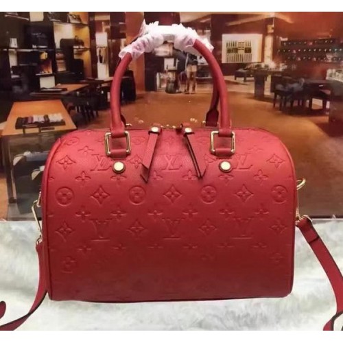 Geanta Louis Vuitton Monogram Empreinte Speedy 30 M40762 Rosie